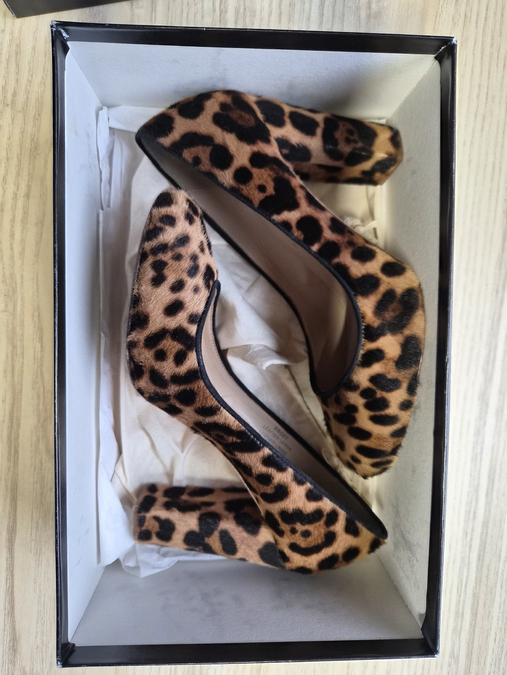J. Crew Leopard Print Block Heel Pumps 7.5